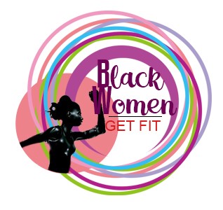Black Women Get Fit It's a movement logo